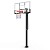 Баскетбольная стойка стационарная UNIX Line B-Stand-PC 54"x32" (140 х 80 см) R45 H230-305 см