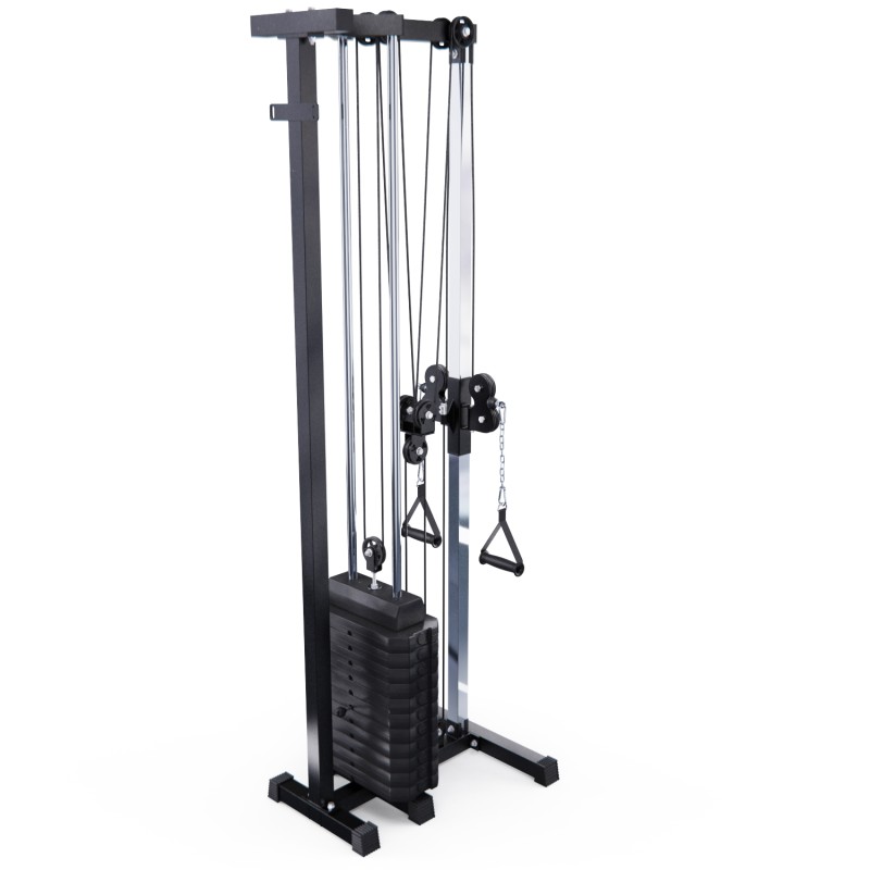 Кроссовер DFC D1003, стек 66 кг – тренажер для дома и зала