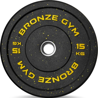 Диск бамперный BRONZE GYM 15кг д50