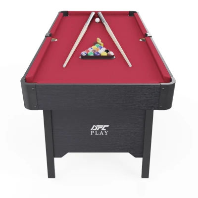 Игровой стол - бильярд DFC 54" 135 x 65 см, красный