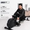Гребной тренажер UNIX Fit Techno Rower 410E с электронной нагрузкой — купить в Туле в магазине тренажеров