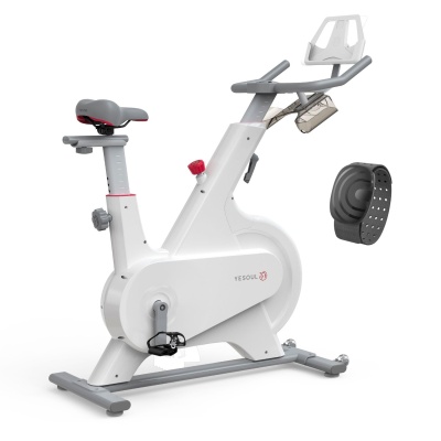 Велотренажер Yesoul Smart M1 WHITE с пульсометром в рассрочку