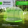 Батут UNIX Line НЛО / UFO 10 ft (305 см) зеленый купить в Туле по низкой цене