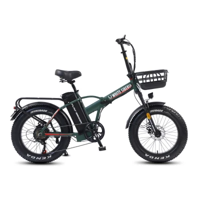 Электровелосипед WHTE SIBERIA SLAV PRO 1000W (матовый зеленый) — купить в Туле