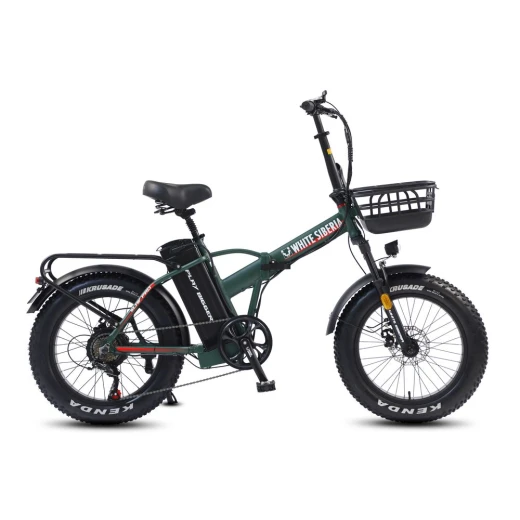 Электровелосипед WHTE SIBERIA SLAV PRO 1000W (матовый зеленый) — купить в Туле