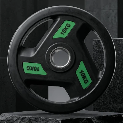 Диск обрезиненный c хватом UNIX Fit PRO 10 кг, 51 мм, 1 шт.