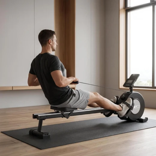 Гребной тренажер UNIX Fit Techno Rower 360 с механической нагрузкой — купить в Туле в магазине тренажеров