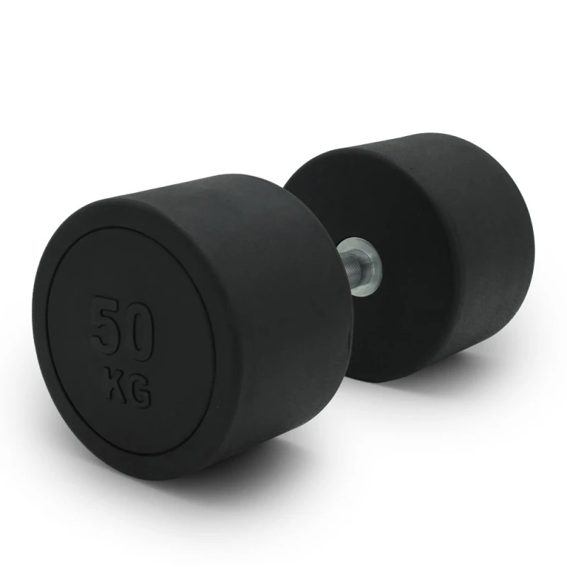 Гантель UNIX Fit PRO круглая обрезиненная 50 кг / шт.