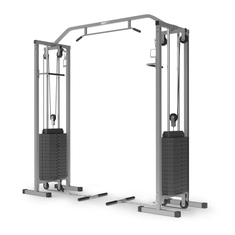 Кроссовер UNIX Fit Station 150 (два блока) — профессиональный тренажер для зала