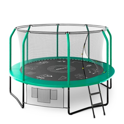 Батут UNIX Line SUPREME GAME 12 ft (Green) купить в Туле по низкой цене