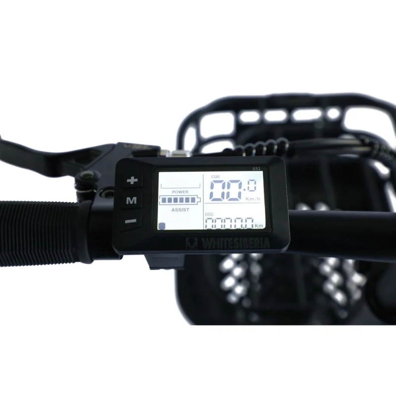 Электровелосипед WHTE SIBERIA SLAV PRO 1000W (матовый черный) — купить в Туле