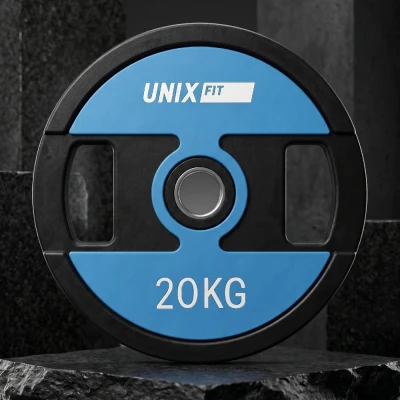 Диск уретановый c хватом UNIX Fit PRO 20 кг, 51 мм, 1 шт.