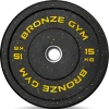 Диск бамперный BRONZE GYM 15 кг