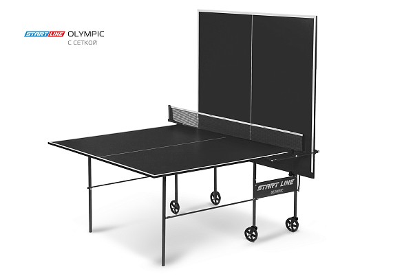 Стол теннисный Olympic с сеткой Black