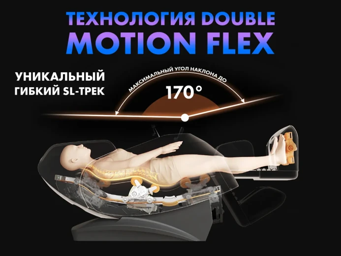 Массажное кресло FUJIMO 氣 FLEXOR 4D Grey