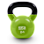 Гиря BRONZE GYM в виниловой оболочке 24 кг