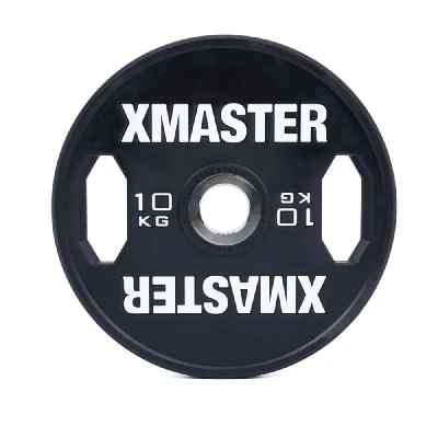 Диск тренировочный обрезиненный черный Xmaster XMT-XEBP-10KG