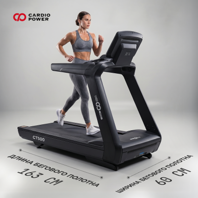 Беговая дорожка CardioPower профессиональная (PRO) CT500 V12 — купить в Туле