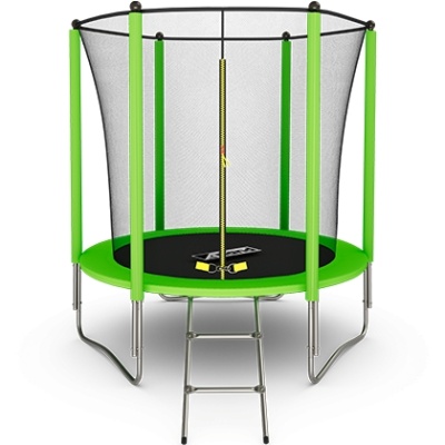 Батут ARLAND  6FT с внутренней страховочной сеткой и лестницей купить в Туле по низкой цене