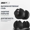 Гантель со ступенчатой регулировкой UNIX Fit 40 кг