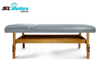 Массажный стол Relax Comfort серая кожа (№4)