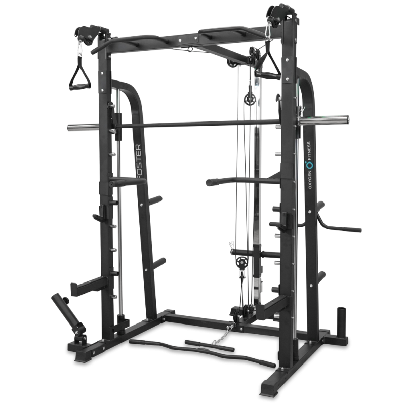 Машина Смита OXYGEN FITNESS FOSTER – профессиональный тренажер для силовых тренировок