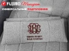 Дизайнерское кресло FUJIMO Monogram Silver Steel