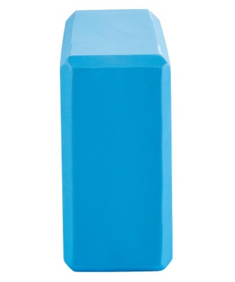 Блок для йоги YB-200 EVA, синий пастель