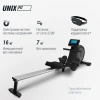 Гребной тренажер UNIX Fit Techno Rower 410E с электронной нагрузкой — купить в Туле в магазине тренажеров
