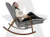 Массажное кресло качалка FUJIMO Time2Chill Grey купить в Туле