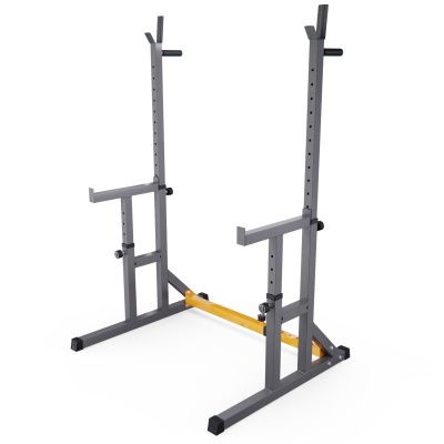 картинка Стойка для штанги с подстраховкой DFC Y-GYM TF-63, с упорами для отжиманий от магазина trenager71.ru в Туле