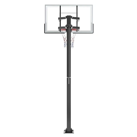 Баскетбольная стойка стационарная UNIX Line B-Stand-PC 54"x32" (140 х 80 см) R45 H230-305 см