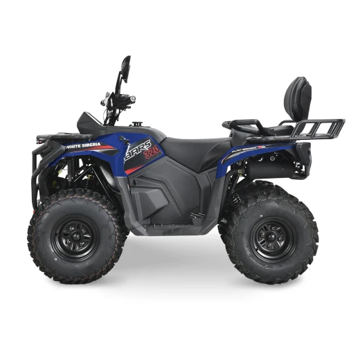 Бензиновый квадроцикл WHITE SIBERIA BARS 320CC PRO (синий)