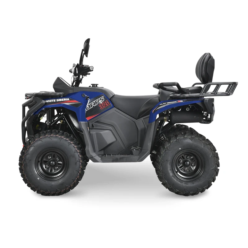 Бензиновый квадроцикл WHITE SIBERIA BARS 320CC PRO (синий)