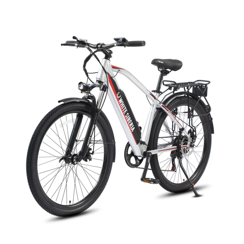 Электровелосипед WHITE SIBERIA CAMRY ALLROAD 500W (матовый серебристый) — купить в Туле