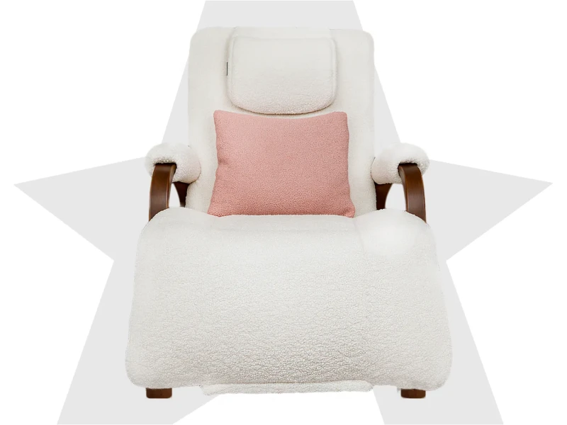 Массажное кресло качалка FUJIMO Time2Chill TEDDY Белый купить в Туле