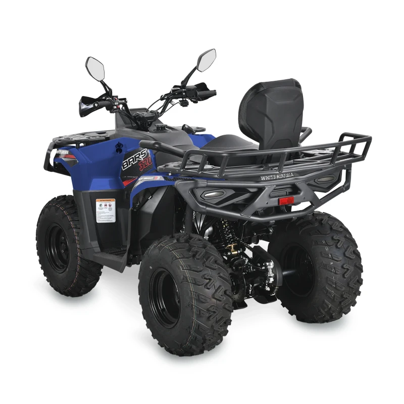 Бензиновый квадроцикл WHITE SIBERIA BARS 320CC PRO (синий)