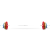 картинка Штанга для аэробики BRONZE GYM БОДИПАМП(гриф,весовые диски 2x1,25кг,2x2,5кг,2x5кг,пара замков) от магазина trenager71.ru в Туле