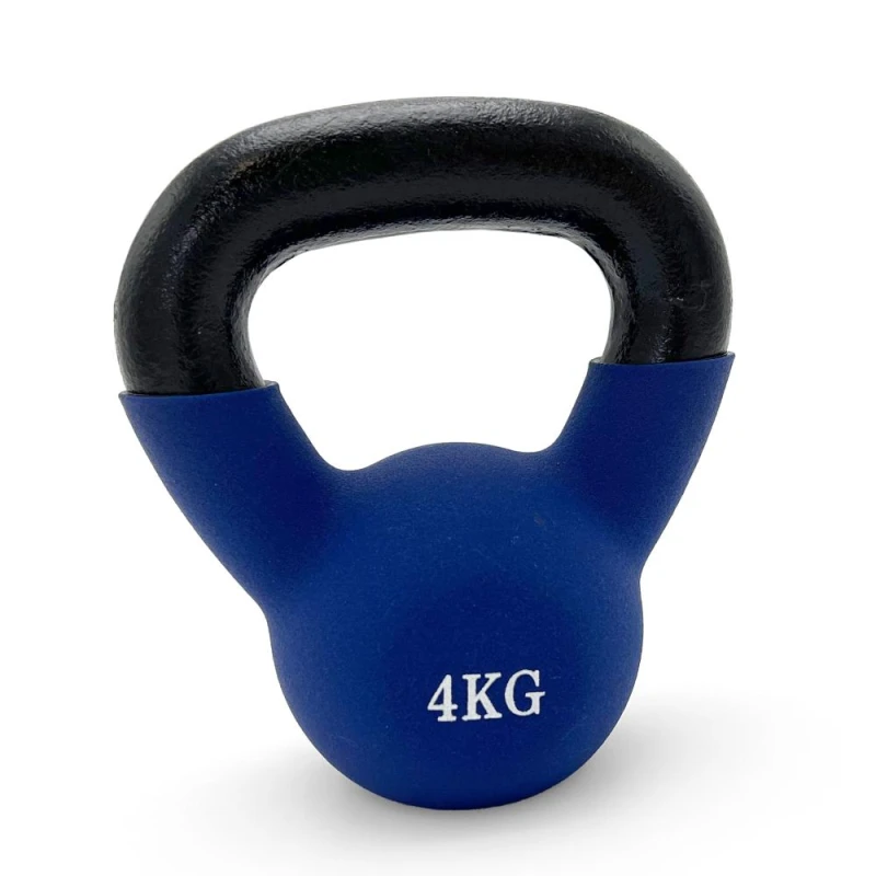 Гиря UNIX Fit виниловая 4 кг Blue