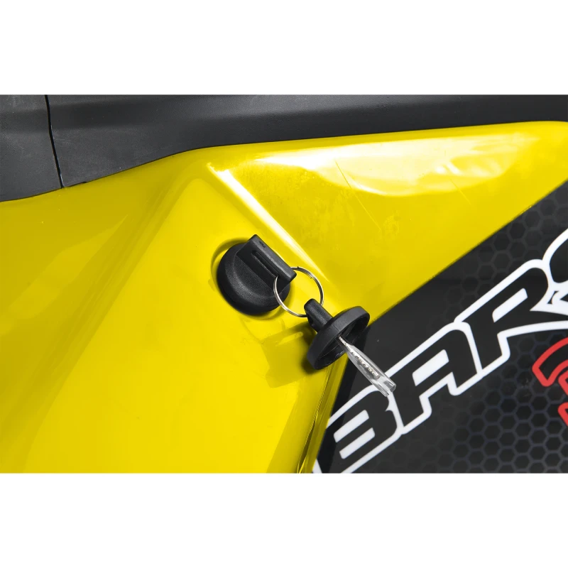 Бензиновый квадроцикл WHITE SIBERIA BARS 320CC PRO (желтый)