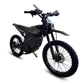 Электромотоцикл WHITE SIBERIA BELLLUGA 02 6000W (Чёрный)