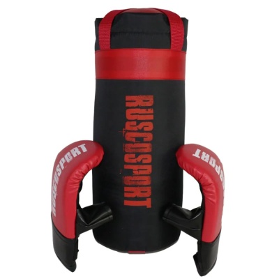 Набор для бокса RuscoSport 6oz красный/черный