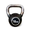 Гиря полиуретановая с хромированной ручкой Protrain KB2015-16