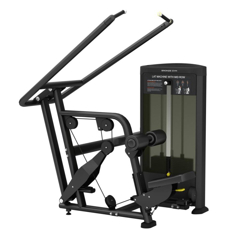 Тяга сверху профессиональная BRONZE GYM BLANC 35 – купить тренажёр для спины