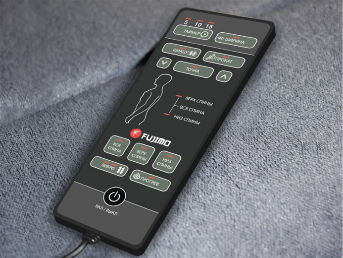 Дизайнерское массажное кресло EGO Max Comfort Серый – купить, цена, отзывы