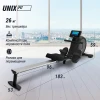 Гребной тренажер UNIX Fit Techno Rower 410E с электронной нагрузкой — купить в Туле в магазине тренажеров
