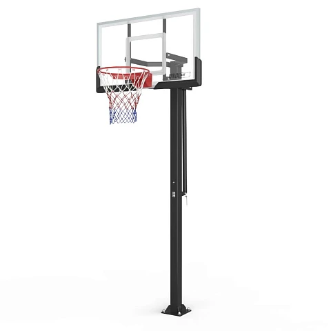 Баскетбольная стойка стационарная UNIX Line B-Stand-PC 54"x32" (140 х 80 см) R45 H230-305 см