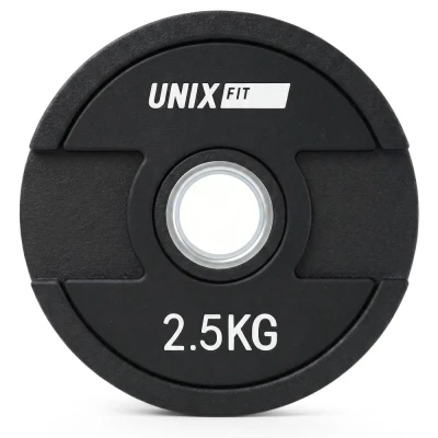 Набор дисков уретановых с хватом UNIX Fit PRO от 2,5 до 25 кг, 6 шт.
