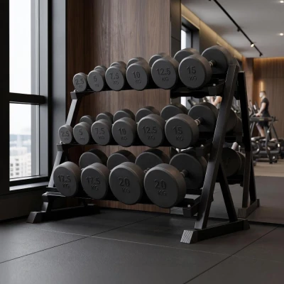 Стойка для гантелей UNIX Fit DumRack PRO (300 кг) — купить в Туле в магазине тренажеров ArtRelax