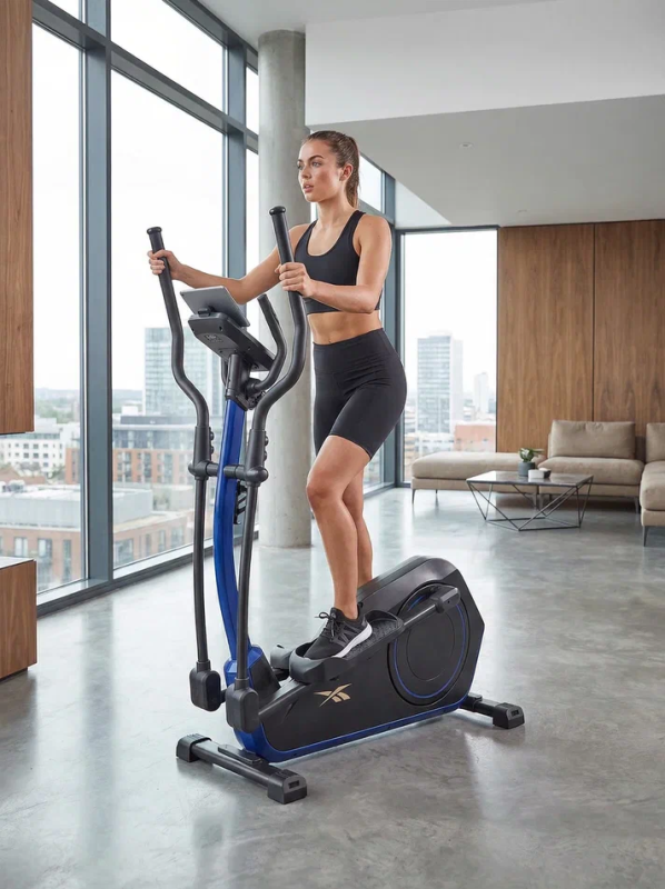 Эллиптический тренажер Reebok FR30 синий — купить в Туле в магазине тренажеров